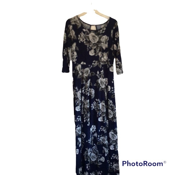 💝HP 10-28-16💝Tea n Rose Maxi Dress💝👗 - Picture 7 of 9